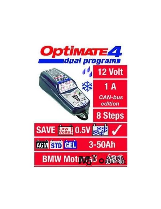Chargeur de batterie Optimate 4 (Edition BMW) 12V 1Ah - 87,40 €