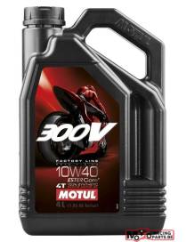 Motul 300V 10W40 Oil Factory line road racing - 4 Liters