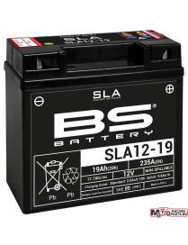 Batterie BS BATTERY SLA12-19 19Ah sans entretien 182x77x168