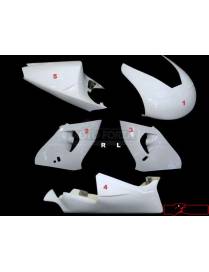 Fairings kit 3 parts Motoforza Aprilia RSV1000 1998 to 2000