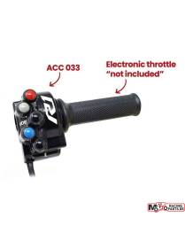 Throttle Twist Grip With Integrated Controls For Yamaha YZF-R1 20/22