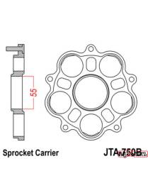 Rear sprocket carrier JT Sprockets 5 silentblocs