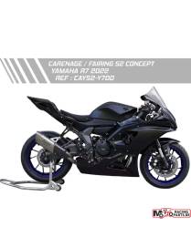 Kit carénages S2 Concept Yamaha YZF-R7 2022 à 2023